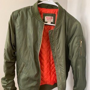 Green Bomber Jacket